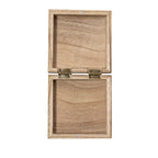 Boite en bois naturel Macalix