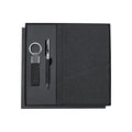 Coffret Bloc Notes Couverture Rigide. 80 Feuilles. Stylo. Porte-Clés Meryl