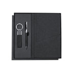 Coffret Bloc Notes Couverture Rigide. 80 Feuilles. Stylo. Porte-Clés Meryl