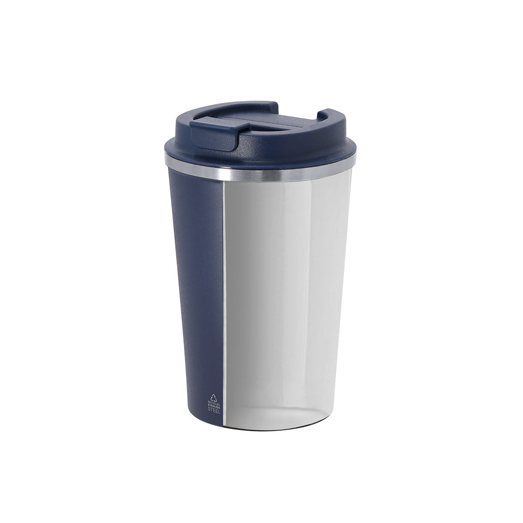 Verre gobelet thermique 350 ml en Acier Inoxydable Recyclé à double paroi Thira