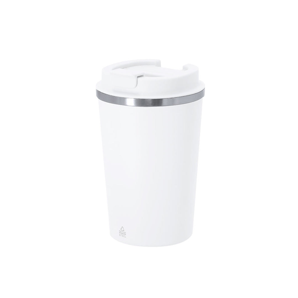Verre gobelet thermique 350 ml en Acier Inoxydable Recyclé à double paroi Thira