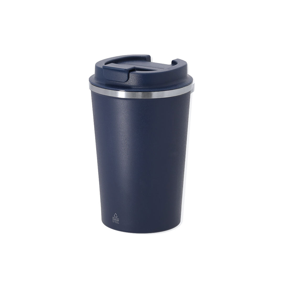 Verre gobelet thermique 350 ml en Acier Inoxydable Recyclé à double paroi Thira