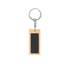 Porte-clés en combinaison de bambou et métal Khozax