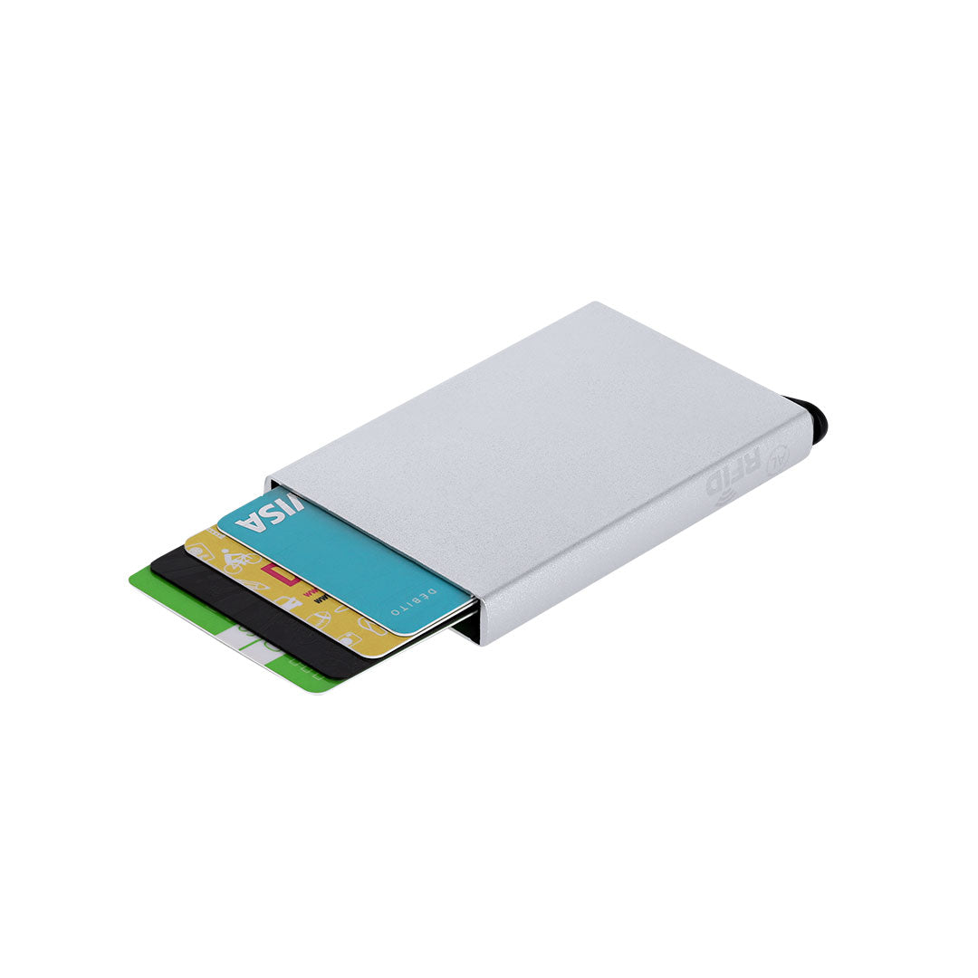 Étui de cartes en aluminium sécurité RFID. Capacité jusqu'à 10 cartes Harbanix