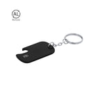 Porte-clés ouvre-bouteille en aluminium recyclé Sawad
