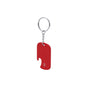 Porte-clés ouvre-bouteille en aluminium recyclé Sawad