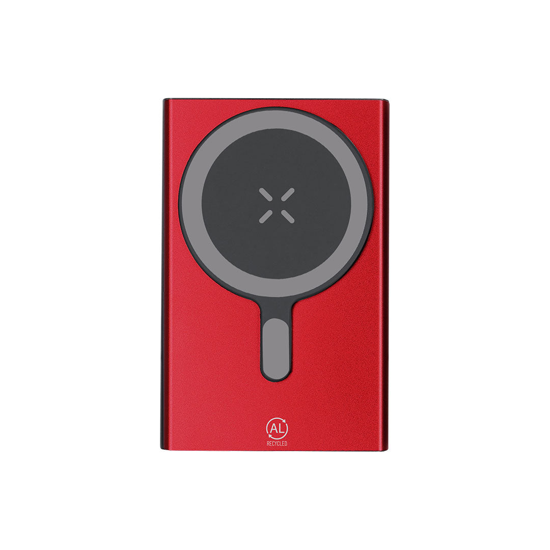 Batterie externe de 5.000 mAh fabriquée en aluminium recyclé Bertex