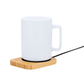 Chauffe-tasse, fabriqué avec un corps en bambou Zobil