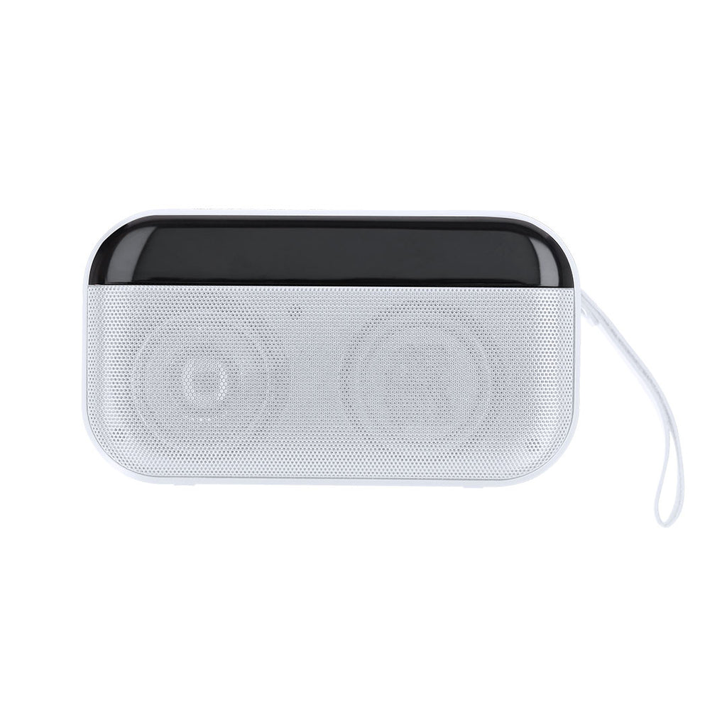 Enceinte stéréo Bluetooth® de 5W avec lumière multicolore en ABS recyclé Nusbon