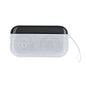 Enceinte stéréo Bluetooth® de 5W avec lumière multicolore en ABS recyclé Nusbon