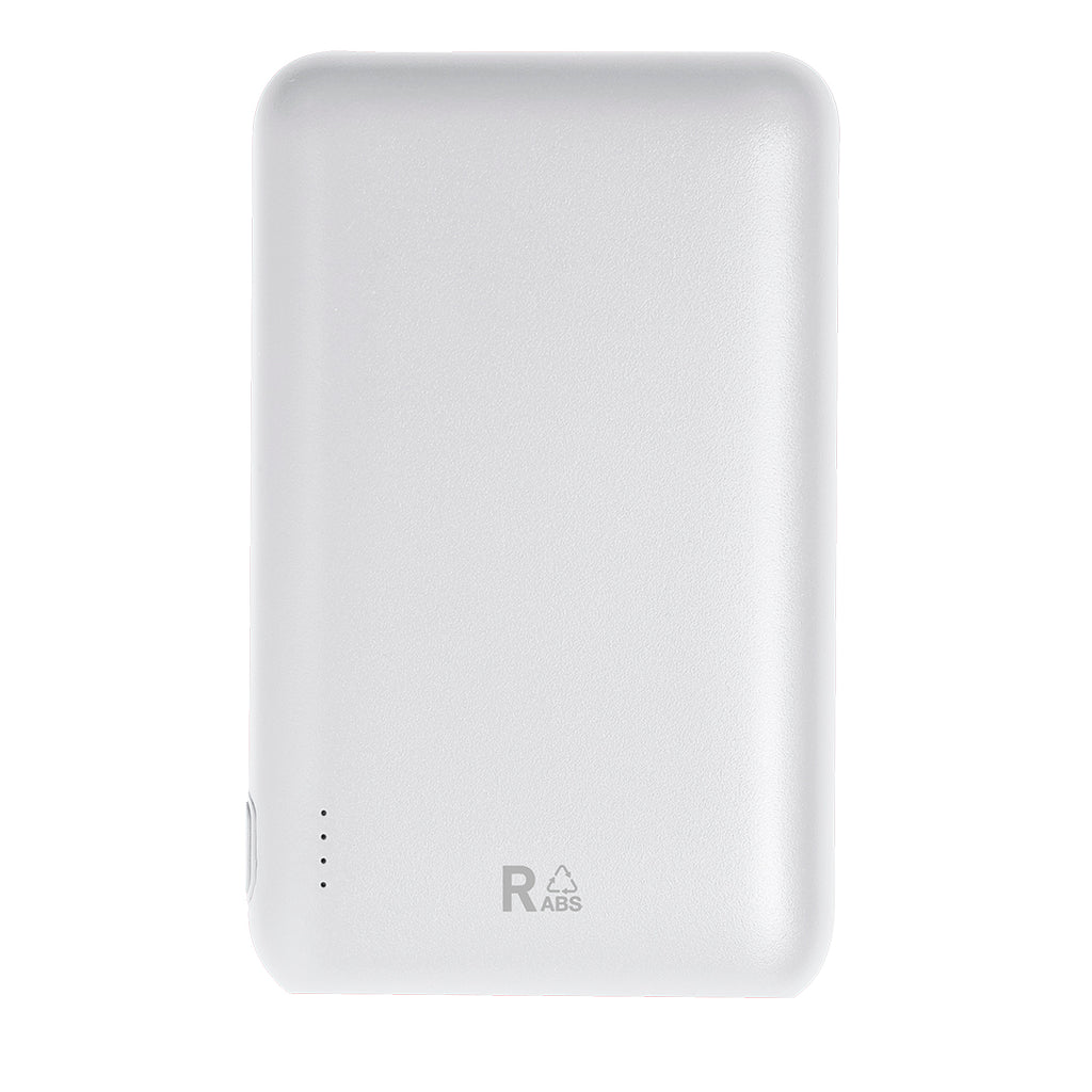 Batterie externe en ABS recyclé (RABS) de 5.000 mAh Telkax