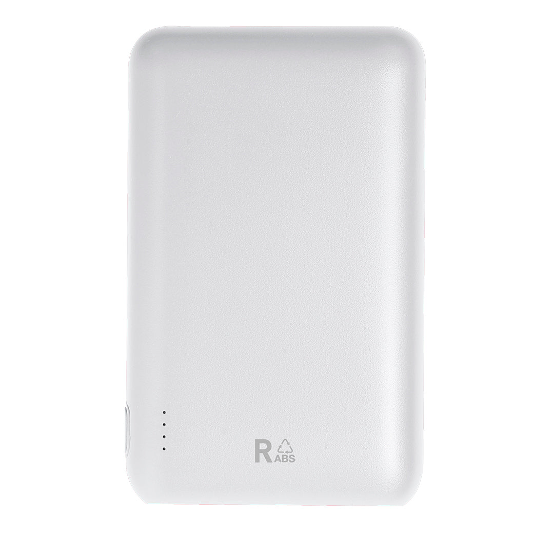 Batterie externe en ABS recyclé (RABS) de 5.000 mAh Telkax