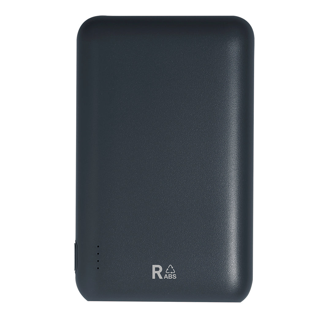 Batterie externe en ABS recyclé (RABS) de 5.000 mAh Telkax