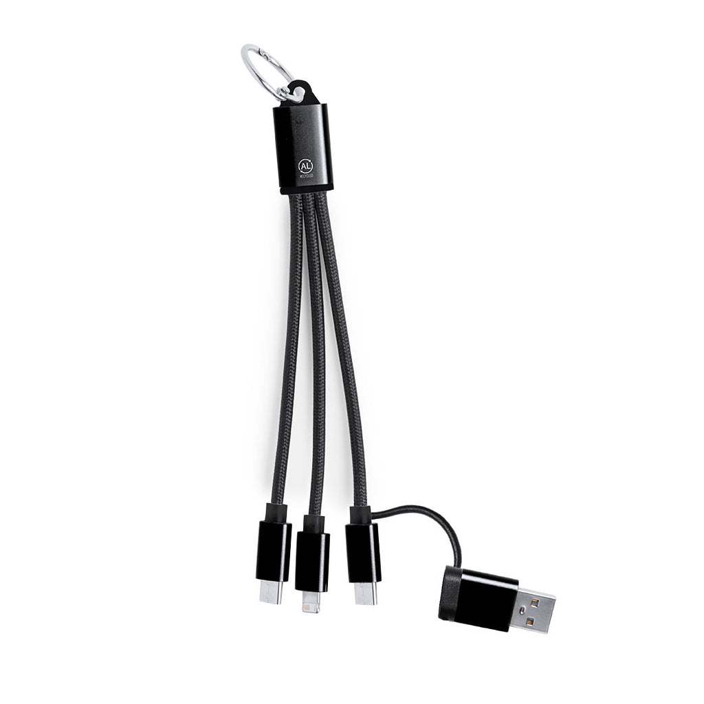 Câble de charge en aluminium recyclé Type C/USB Bikoc
