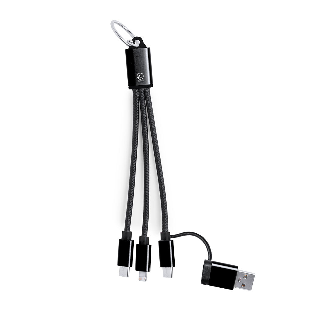 Câble de charge en aluminium recyclé Type C/USB Bikoc