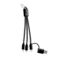Câble de charge en aluminium recyclé Type C/USB Bikoc