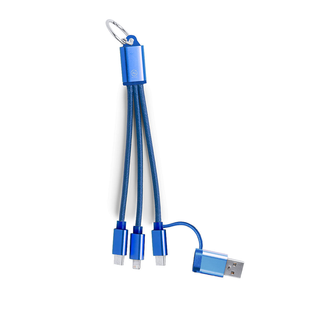 Câble de charge en aluminium recyclé Type C/USB Bikoc