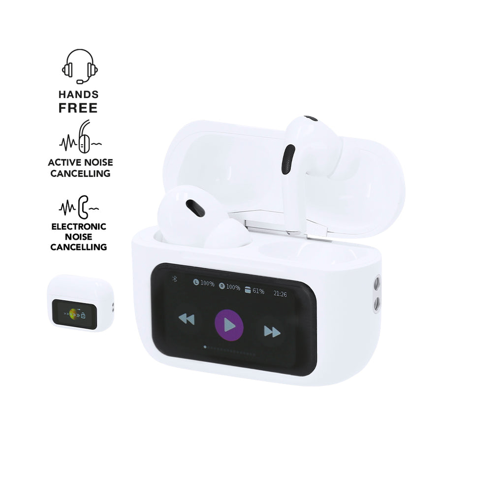 Écouteurs intra-auriculaires avec écran tactile équipés de la technologie ANC / ENC Kardax