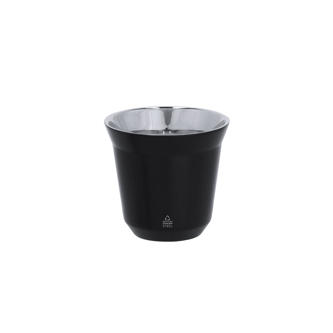 Coffret 2 verres verres en acier inox recyclé à double paroi 80 ml Kodet