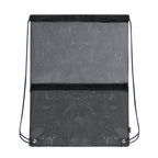 Sac à cordon en RPET, avec un compartiment principal au design transparent Lamdy