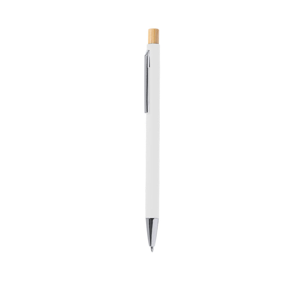 Stylo à bille à mécanisme à bouton fabriqué en aluminium recyclé bouton poussoir Kosif