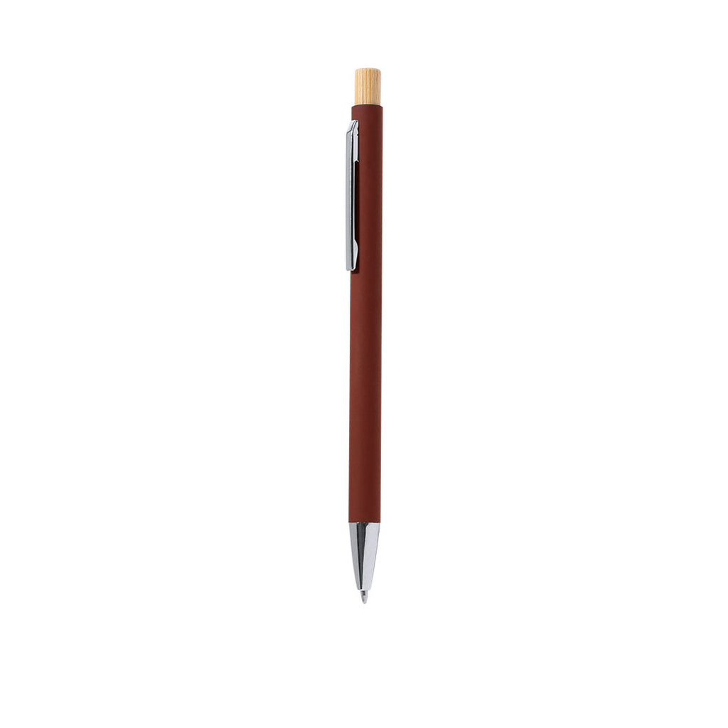 Stylo à bille à mécanisme à bouton fabriqué en aluminium recyclé bouton poussoir Kosif