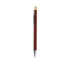 Stylo à bille à mécanisme à bouton fabriqué en aluminium recyclé bouton poussoir Kosif
