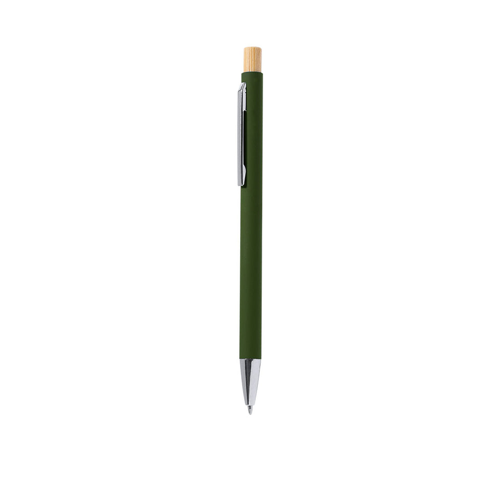 Stylo à bille à mécanisme à bouton fabriqué en aluminium recyclé bouton poussoir Kosif