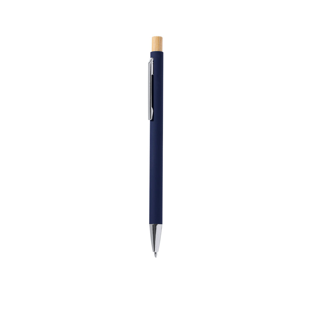 Stylo à bille à mécanisme à bouton fabriqué en aluminium recyclé bouton poussoir Kosif
