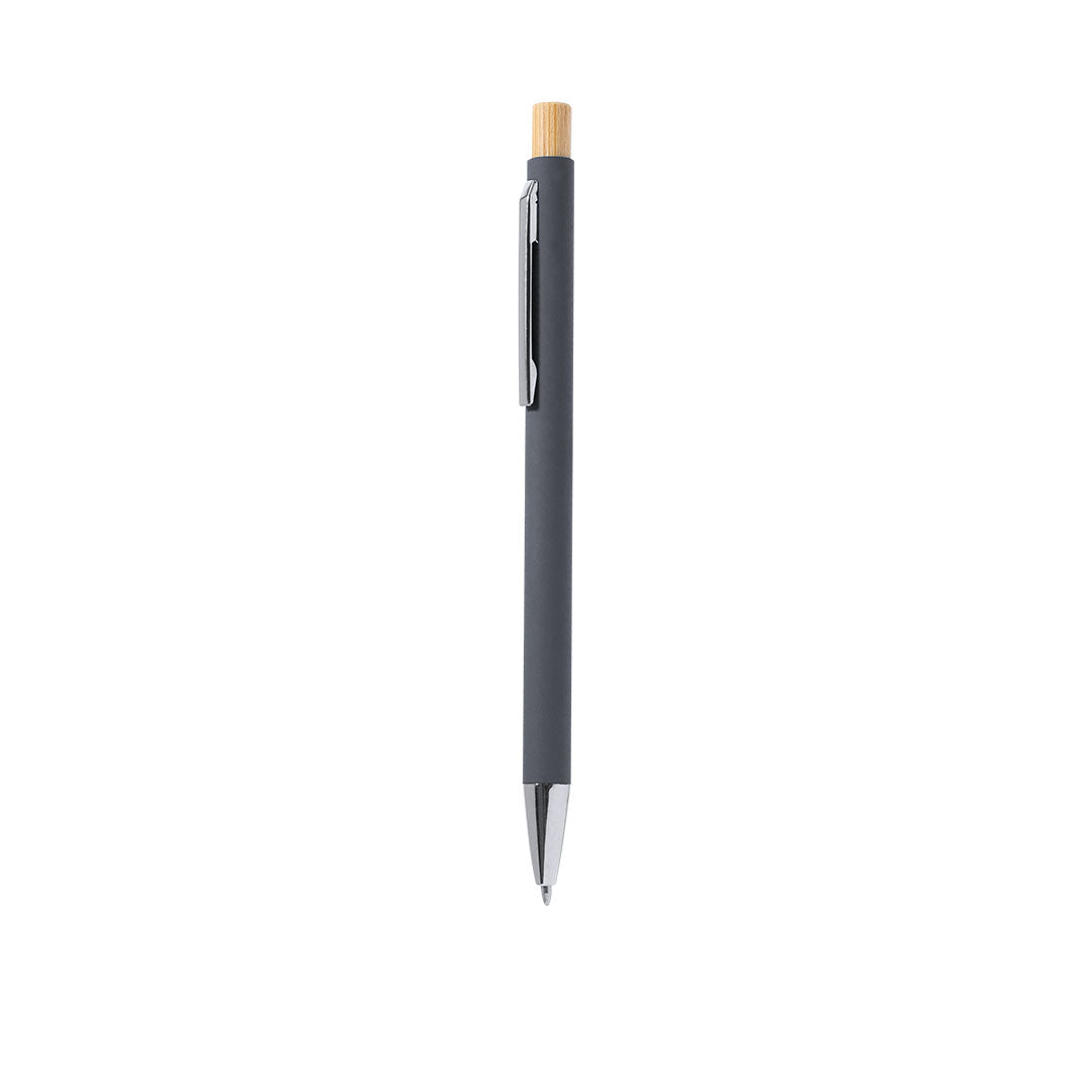 Stylo à bille à mécanisme à bouton fabriqué en aluminium recyclé bouton poussoir Kosif