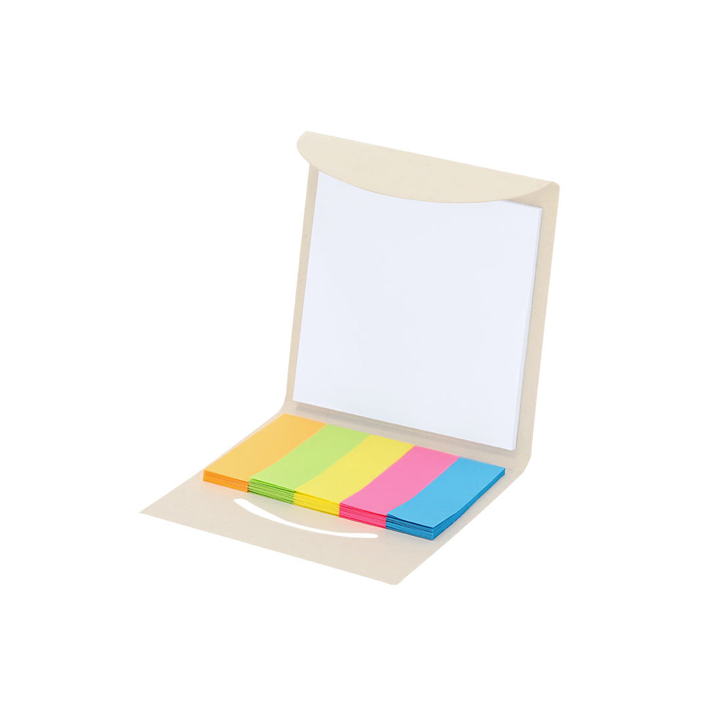 Bloc-notes 175 Post-it avec couvertures en cartons de lait recyclés Tesher
