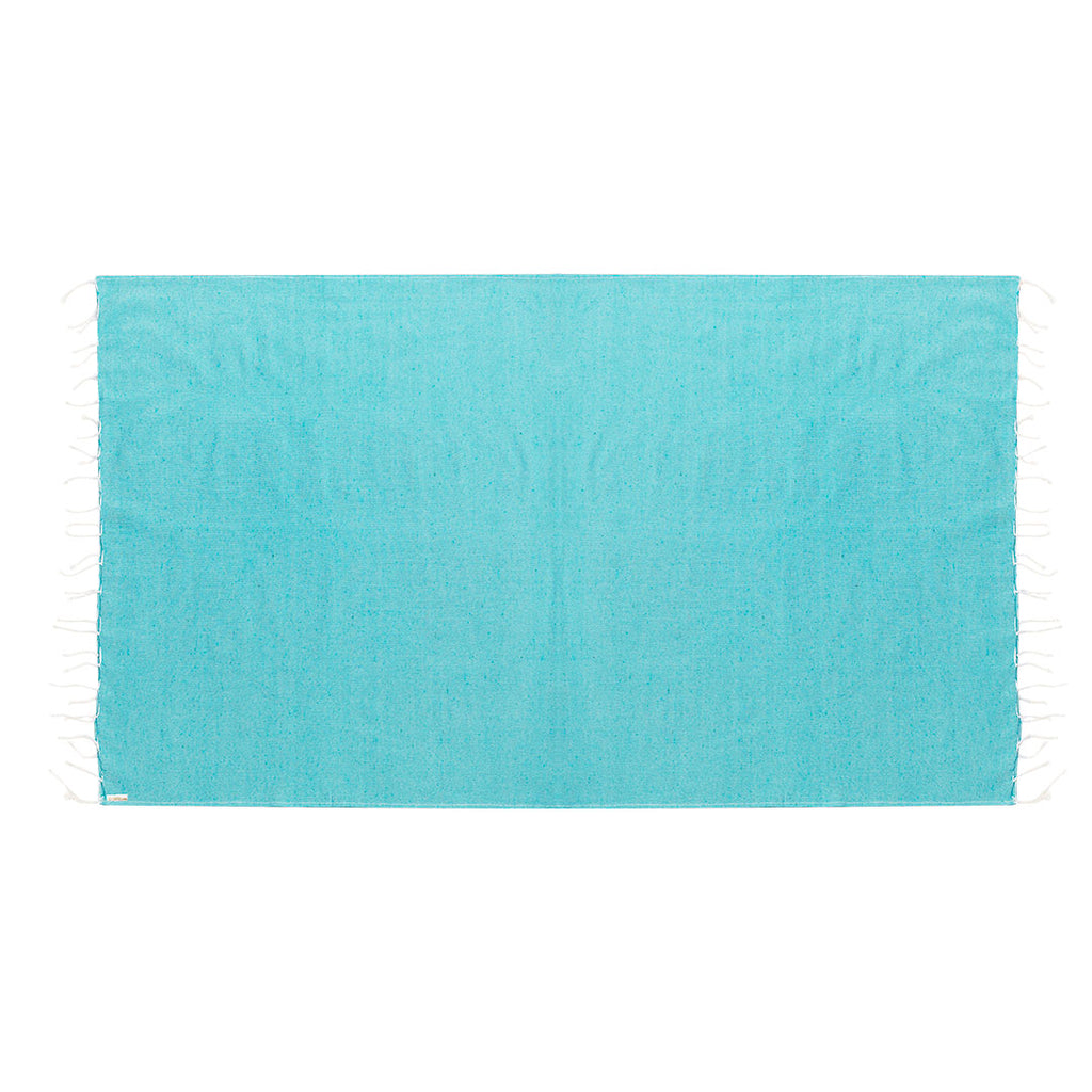 Serviette pareo de 180g/m2 en combinaison de coton recyclé et RPET Dikky