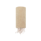 Serviette pareo de 180g/m2 en combinaison de coton recyclé et RPET Dikky