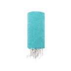Serviette pareo de 180g/m2 en combinaison de coton recyclé et RPET Dikky