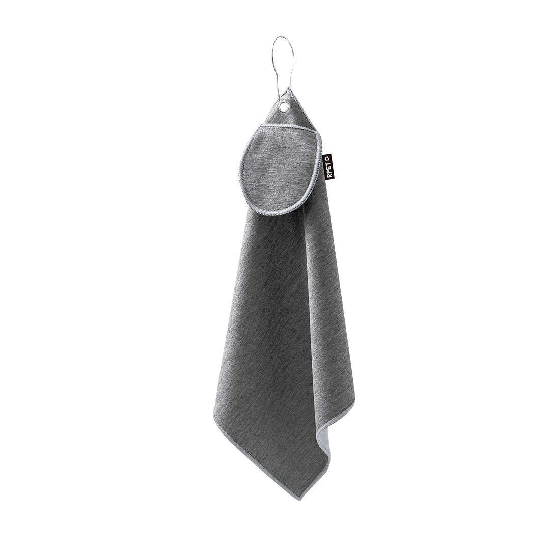 Serviette de golf fabriquée en RPET avec double texture Canrock