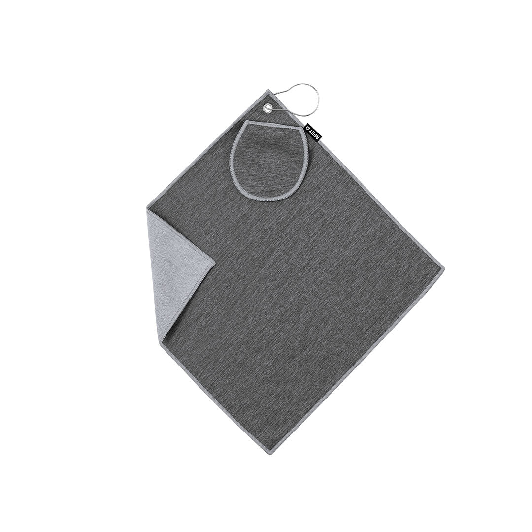 Serviette de golf fabriquée en RPET avec double texture Canrock
