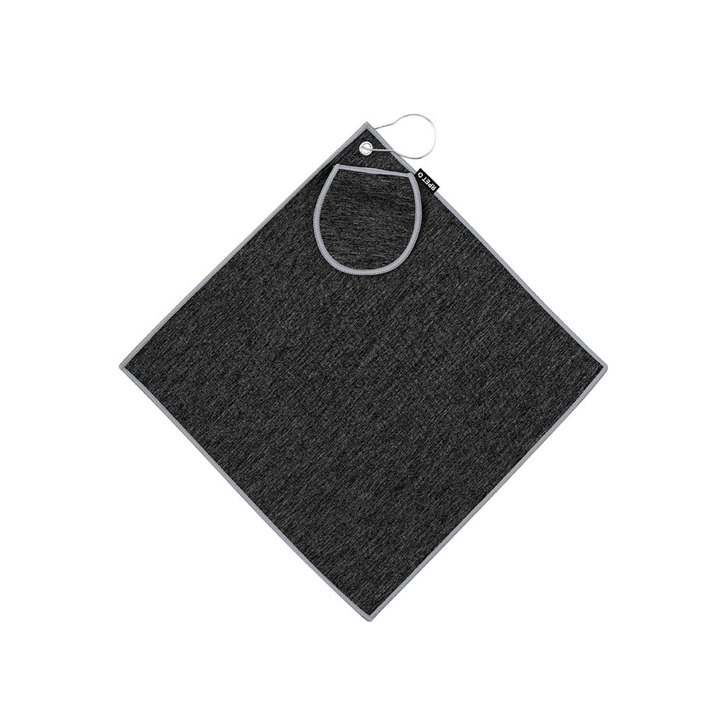 Serviette de golf fabriquée en RPET avec double texture Canrock