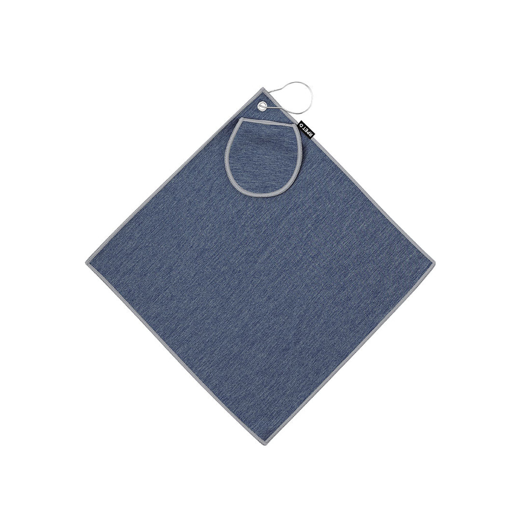 Serviette de golf fabriquée en RPET avec double texture Canrock