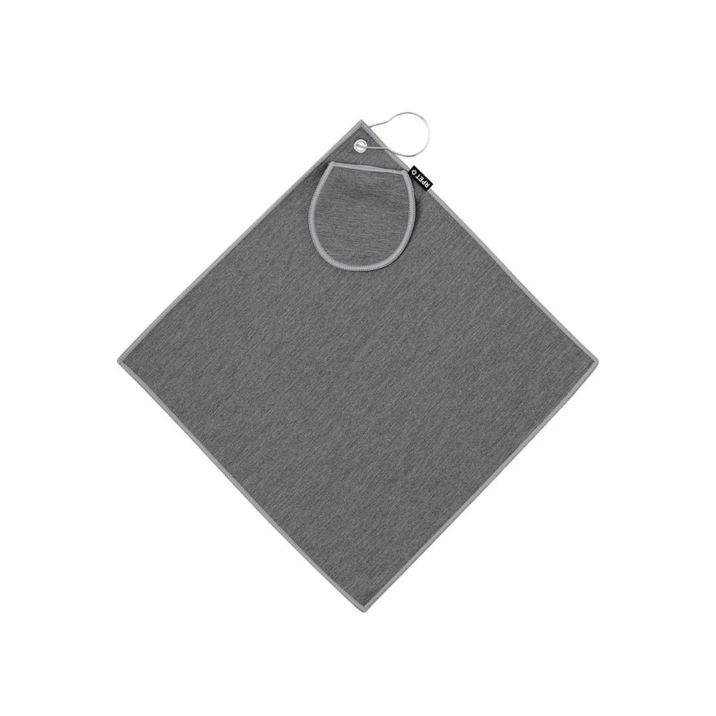 Serviette de golf fabriquée en RPET avec double texture Canrock