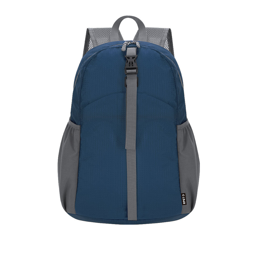Sac à dos pliable en polyester Ripstop RPET 210D doux Chermel