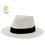 Chapeau de haute qualité confectionné en paille de papier blanche Klesnap