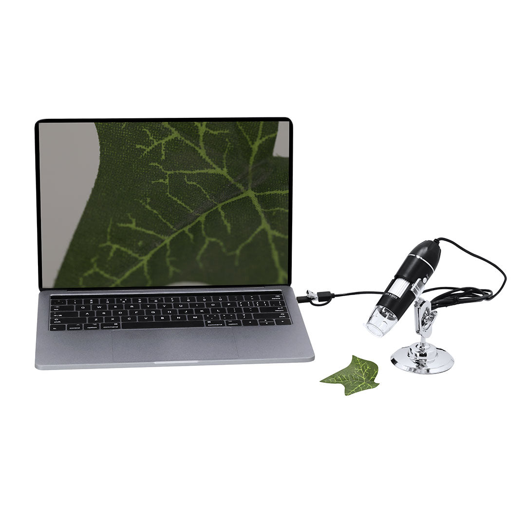Microscope numérique compact avec un agrandissement de 0-1600X Lumière LED Patsmi 1600X
