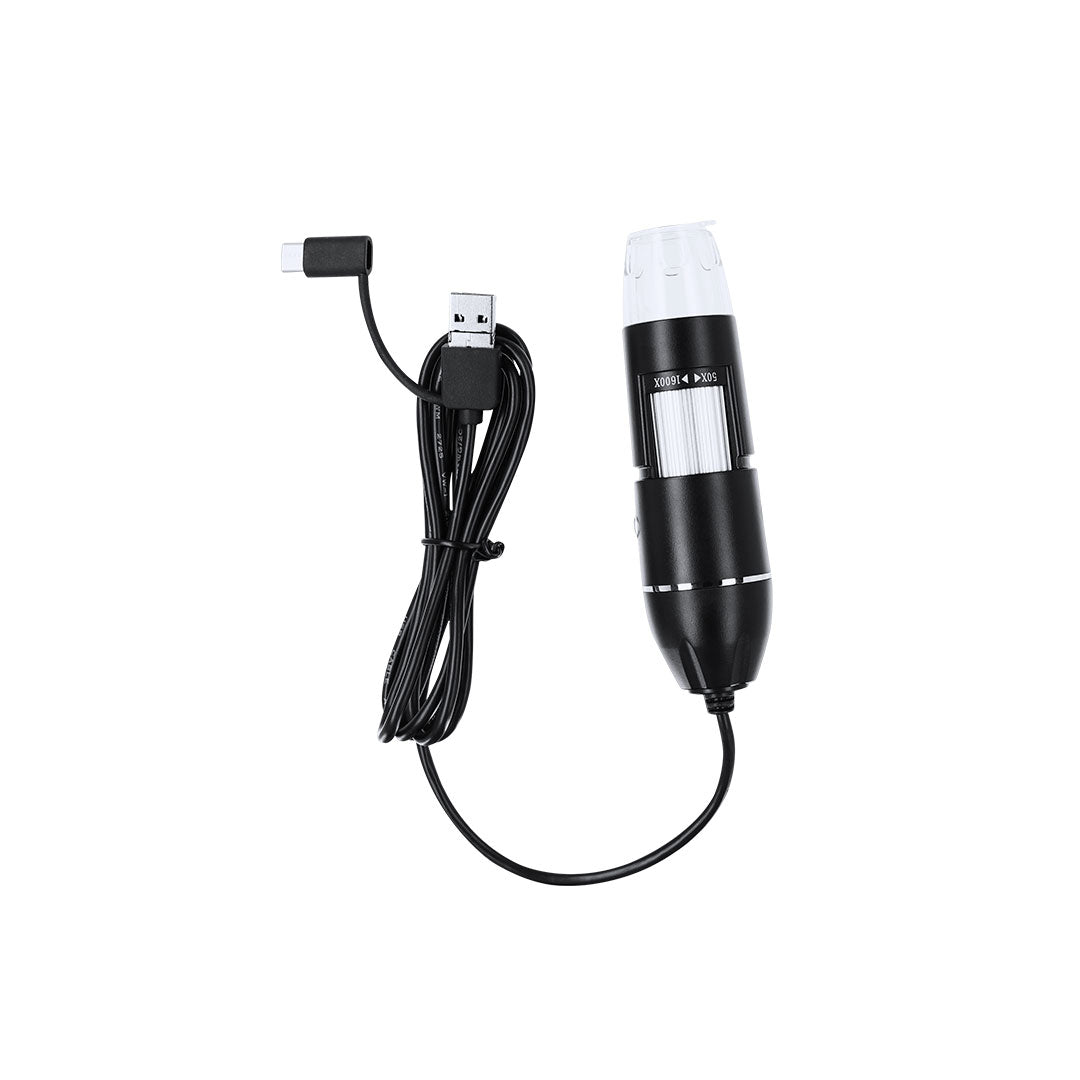 Microscope numérique compact avec un agrandissement de 0-1600X Lumière LED Patsmi 1600X