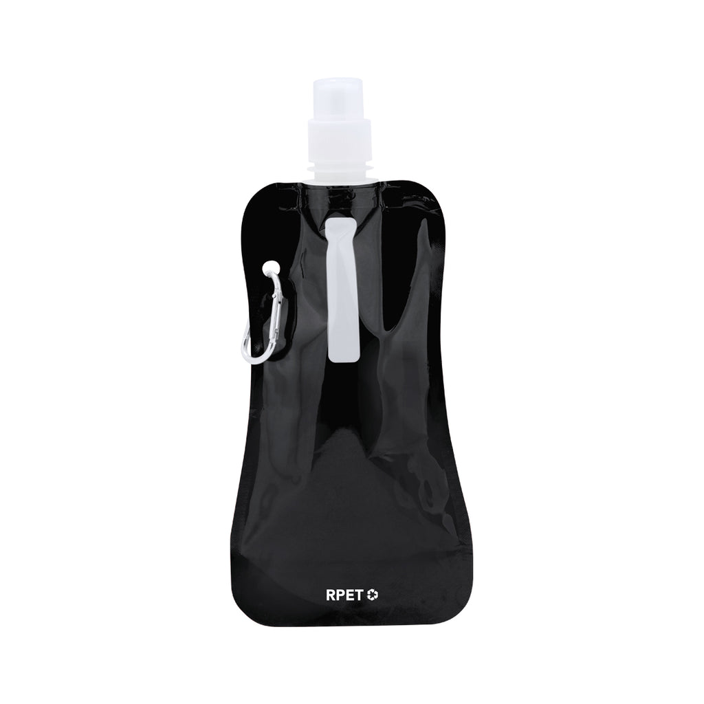 Gourde de 400ml avec corps flexible en matériau RPET Risix