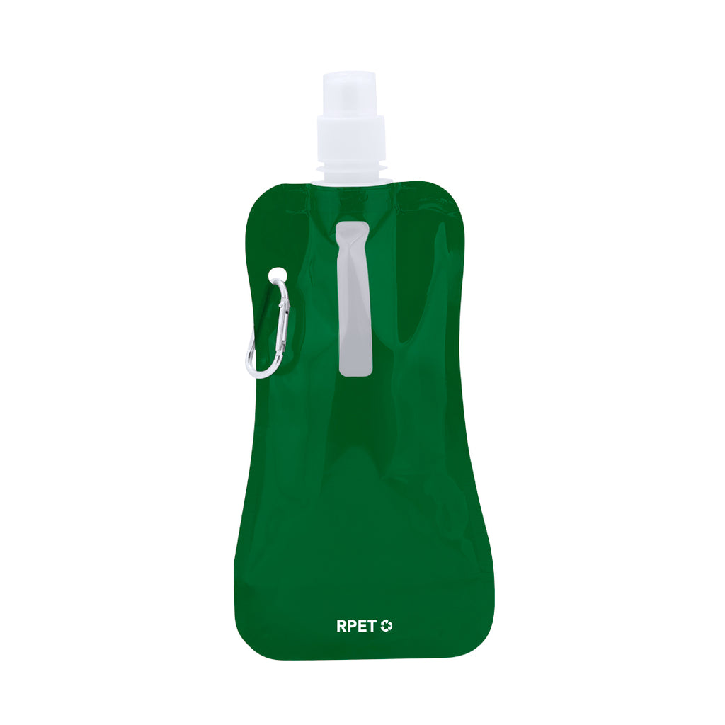 Gourde de 400ml avec corps flexible en matériau RPET Risix