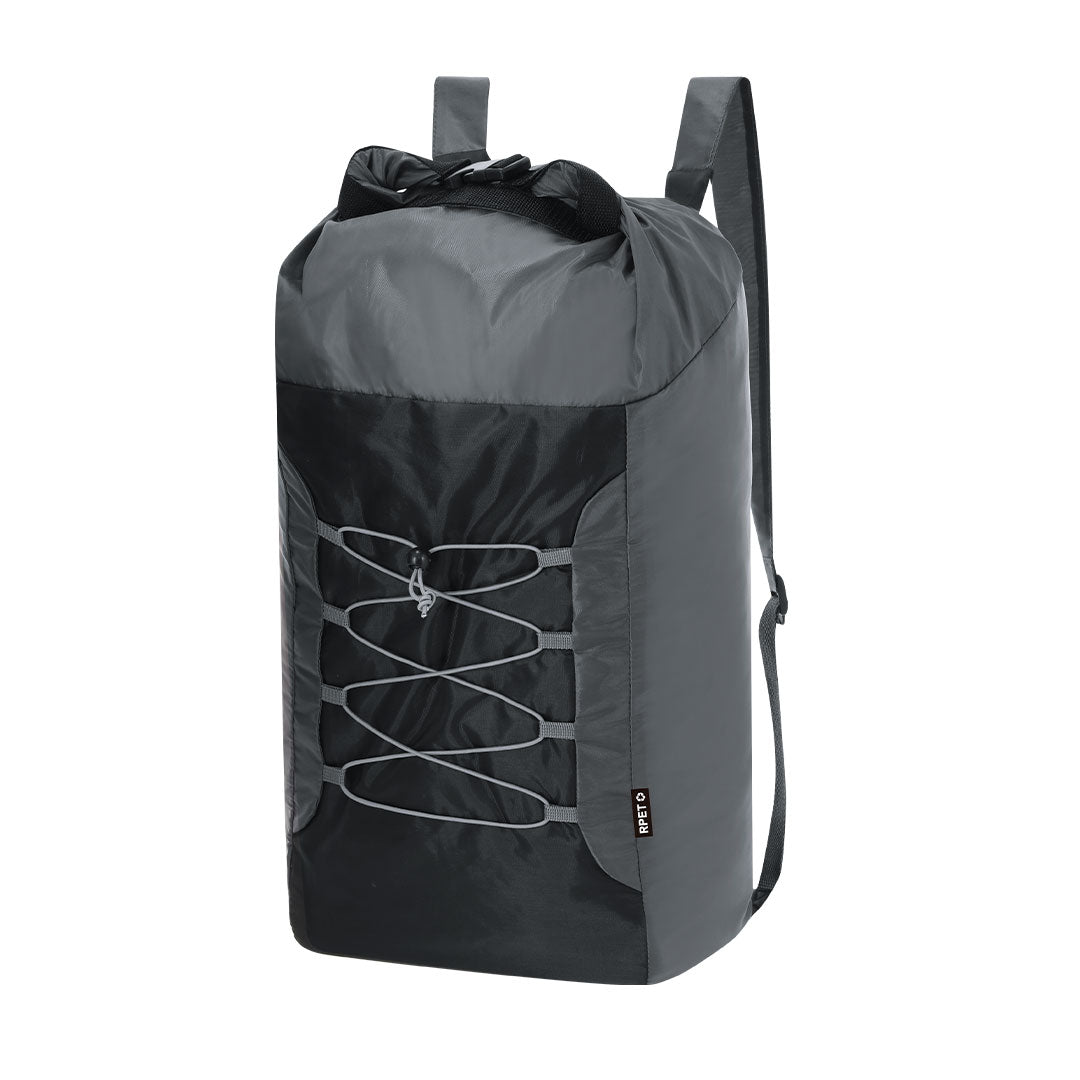 Sac à dos pliable en polyester RPET 210D et ripstop résistant Xeblaz