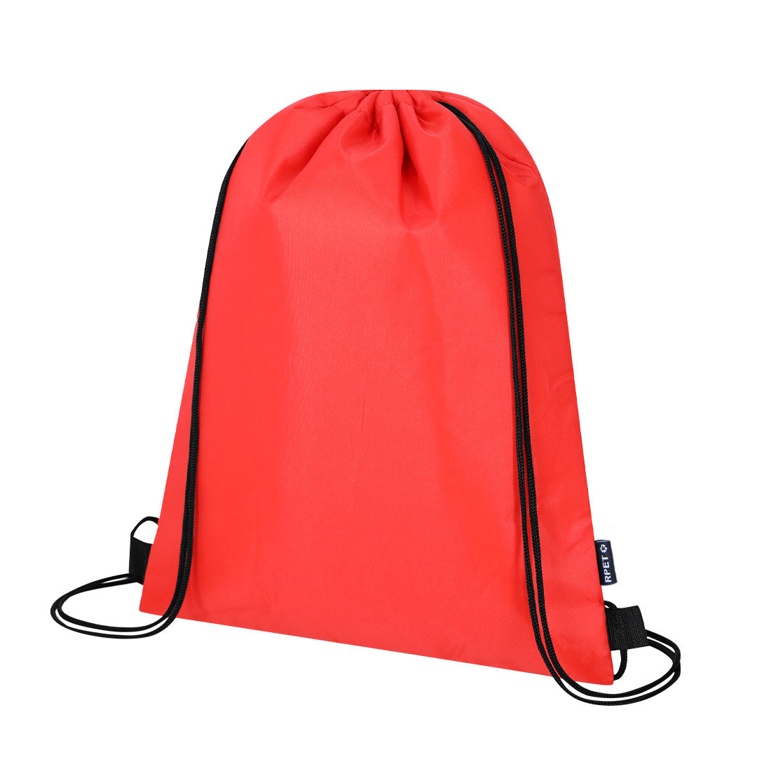 Sac à dos isotherme en cordes fabriqué en doux polyester RPET 210D Karzux