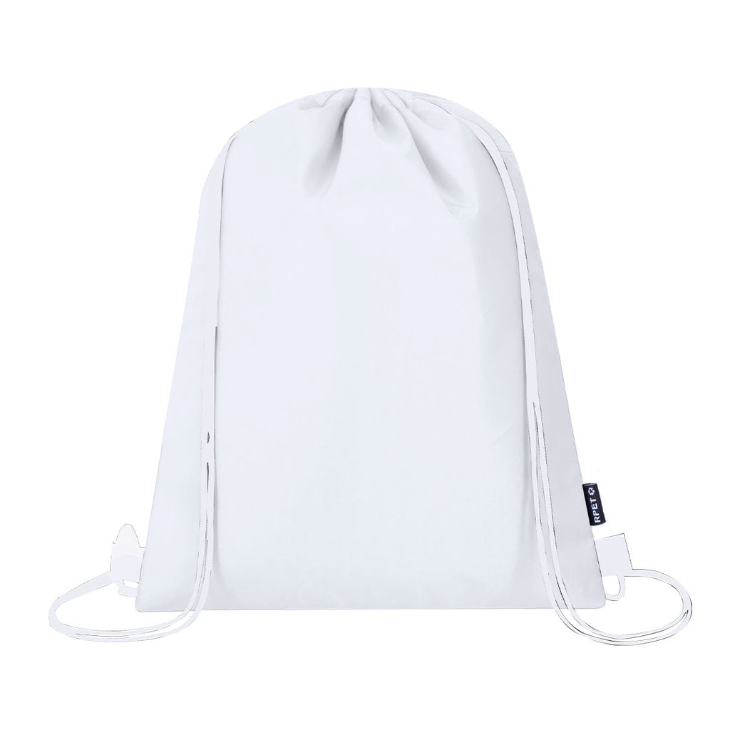 Sac à dos isotherme en cordes fabriqué en doux polyester RPET 210D Karzux