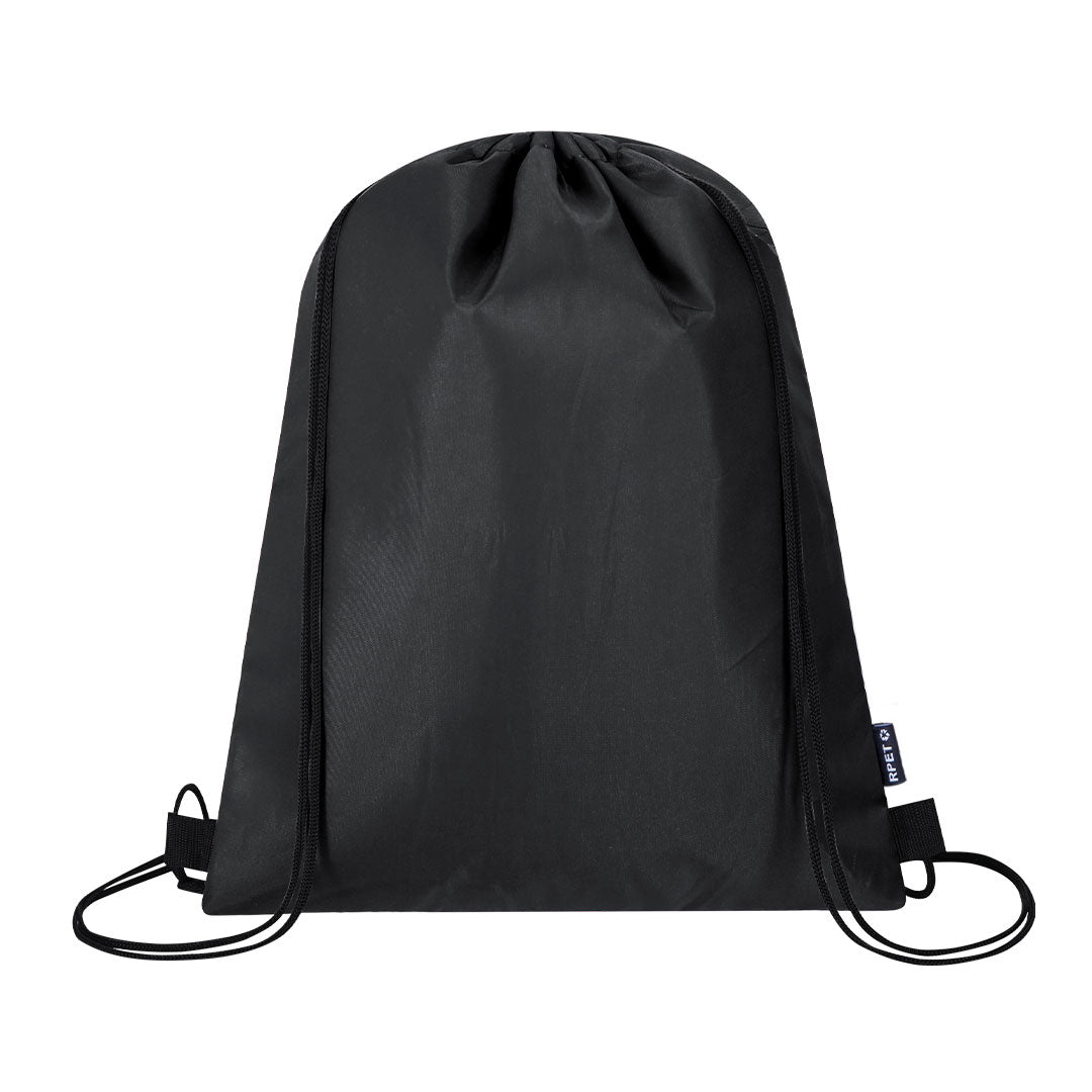 Sac à dos isotherme en cordes fabriqué en doux polyester RPET 210D Karzux