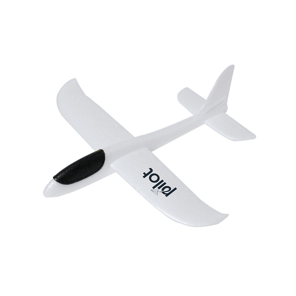 Avion glissant dans l'air en planant ou réalisant des acrobaties amusantes Tulem